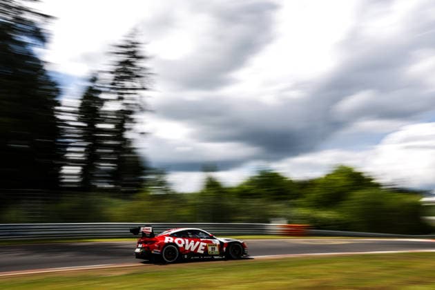54. ADAC RAVENOL 24h Nürburgring 2026 99 BMW M4 GT3 EVO, ROWE RACING: Dan Harper, Max Hesse, Sheldon van der Linde, Dries Vanthoor - picture by Gruppe C Photography Nürburg Nürburgring Rheinland-Pfalz Germany Copyright: xGruppexCxPhotographyx