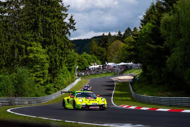 54. ADAC RAVENOL 24h Nürburgring 2026 911 Porsche 911 GT3 R (992) Evo26, Manthey: Kevin Estre, Ayhancan Güven, Thomas Preining - picture by Gruppe C Photography Nürburg Nürburgring Rheinland-Pfalz Germany Copyright: xGruppexCxPhotographyx
