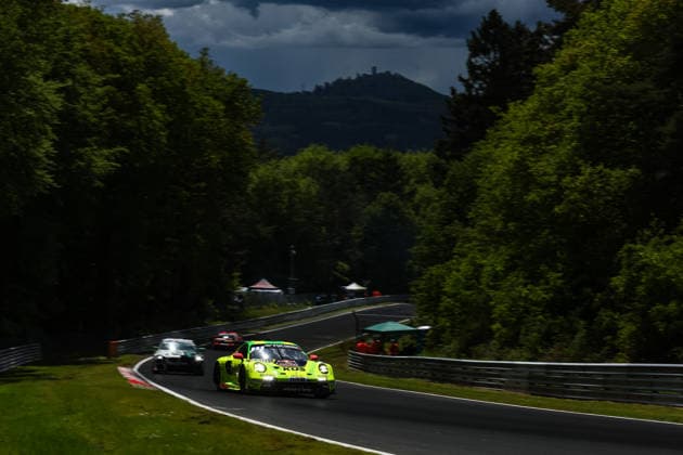 54. ADAC RAVENOL 24h Nürburgring 2026 911 Porsche 911 GT3 R (992) Evo26, Manthey: Kevin Estre, Ayhancan Güven, Thomas Preining - picture by Gruppe C Photography Nürburg Nürburgring Rheinland-Pfalz Germany Copyright: xGruppexCxPhotographyx