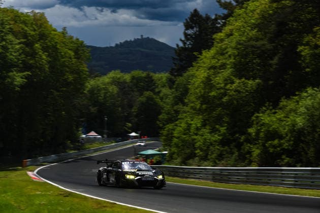 54. ADAC RAVENOL 24h Nürburgring 2026 71 Audi R8 LMS GT3 evo II, JUTA Racing: Otto Blank, Pierre Kaffer, Björn Großmann, Christer Jöns - picture by Gruppe C Photography Nürburg Nürburgring Rheinland-Pfalz Germany Copyright: xGruppexCxPhotographyx