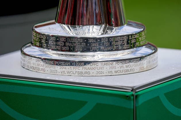 2026 05 14, xsscx, Football, Final DFB Cup Women, VfL Wolfsburg FC Bayern Munich, Season 2025 2026, Rhein Energie Stadion in Cologne The DFB Cup before the match DFB regulations prohibit any use of photographs as image sequences and or quasi video Photo xSandraxScherningxPressefotoKochx Nordrhein Westfalen Germany