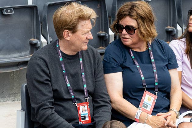 IPA84699076 - Jannik Sinner parents watching their son match in Rome during Internazionali BNL d Italia, International Tennis match in Rome, Italy, May 14 2026  Copyright: xGiorgioxMaiozzi IPAxSportx xx 84699076