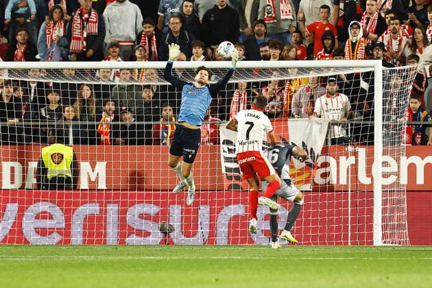 Alex Remiro (Sociedad), MAY 14, 2026 - Football Soccer : Spanish LaLiga EA Sports match between Girona FC - Real Sociedad at the Estadi Municipal de Montilivi in Girona, Spain. Noxthirdxpartyxsales  aflo_330431827