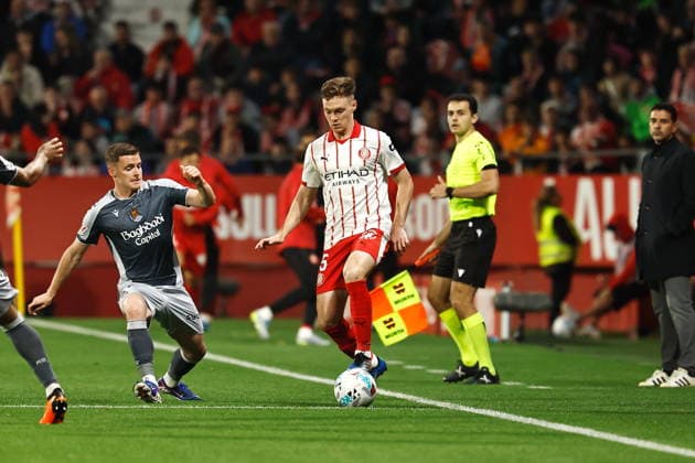 Viktor Tsyhankov (Girona), MAY 14, 2026 - Football Soccer : Spanish LaLiga EA Sports match between Girona FC - Real Sociedad at the Estadi Municipal de Montilivi in Girona, Spain. Noxthirdxpartyxsales  aflo_330431908