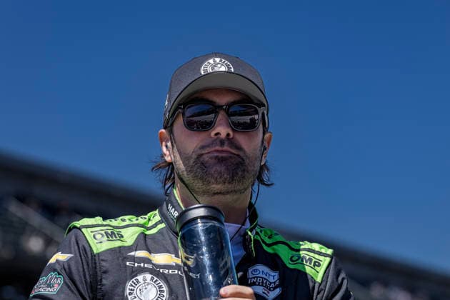 May 14, 2026, Speedway, In, USA: NTT IndyCar, Indy Car, IRL, USA SERIES driver, JACK HARVEY (24) (GBR) of Bassingham, England, prepares to practice for the Indianapolis 500 at Indianapolis Motor Speedway in SPEEDWAY IN. NTT INDYCAR SERIES 2026: Indianapolis 500 Jack Harvey  - ZUMAa161 20260514_aaa_a161_006 Copyright: xWalterxG.xArcexSr.x