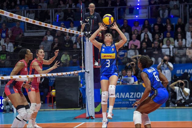 VOLLEY - Amichevole - BPER Test Match - Italy Women vs France Women Photo by IPA ABACAPRESS.COM84703352 - Biella, Italy 14 May 2026, Biella Forum BPER Test Match of the women s national volleyball team between Italy and France at Biella Forum Carlotta Cambi (3)ITA in action during Test Match of the women s national volleyball team between Italy and France at Biella Forum Biella Italy  Copyright: xIPAxSport ABACAx