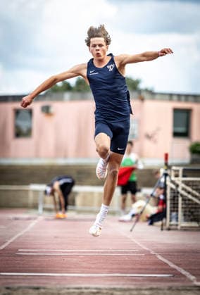 7 Wiesbadener Sprungmeeting WI JUMP Wiesbaden, 14 05 2026 Henning Judt Wiesbadener LV in triple jump 7 Wiesbadener Sprungmeeting WI JUMP on 14 05 2026 at the Helmut Schön Sportpark in Wiesbaden Hessen Copyright: xBEAUTIFULxSPORTS R.xSchmittx