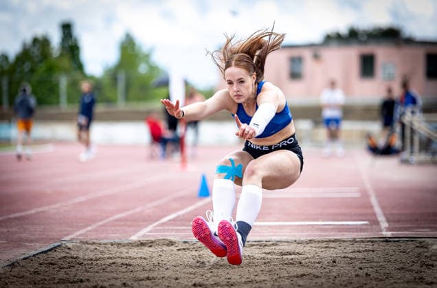 7 Wiesbadener Sprungmeeting WI JUMP Wiesbaden, 14 05 2026 Henrike Wölker VfL Bad Arolsen in triple jump 7 Wiesbadener Sprungmeeting WI JUMP on 14 05 2026 at the Helmut Schön Sportpark in Wiesbaden Hessen Copyright: xBEAUTIFULxSPORTS R.xSchmittx