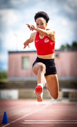7 Wiesbadener Sprungmeeting WI JUMP Wiesbaden, 14 05 2026 Josephina Engel ASC Darmstadt in triple jump 7 Wiesbadener Sprungmeeting WI JUMP on 14 05 2026 at the Helmut Schön Sportpark in Wiesbaden Hessen Copyright: xBEAUTIFULxSPORTS R.xSchmittx