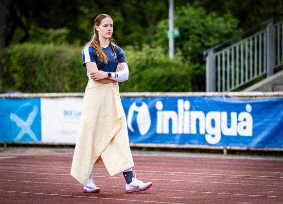 7 Wiesbadener Sprungmeeting WI JUMP Wiesbaden, 14 05 2026 Henrike Wölker VfL Bad Arolsen during her triple jump competition 7 Wiesbadener Sprungmeeting WI JUMP on 14 05 2026 at the Helmut Schön Sportpark in Wiesbaden Hessen Copyright: xBEAUTIFULxSPORTS R.xSchmittx