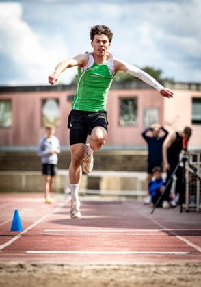 7 Wiesbadener Sprungmeeting WI JUMP Wiesbaden, 14 05 2026 Maximilian Fern TSV Heiligenrode in triple jump 7 Wiesbadener Sprungmeeting WI JUMP on 14 05 2026 at Helmut Schön Sportpark in Wiesbaden Hessen Copyright: xBEAUTIFULxSPORTS R.xSchmittx