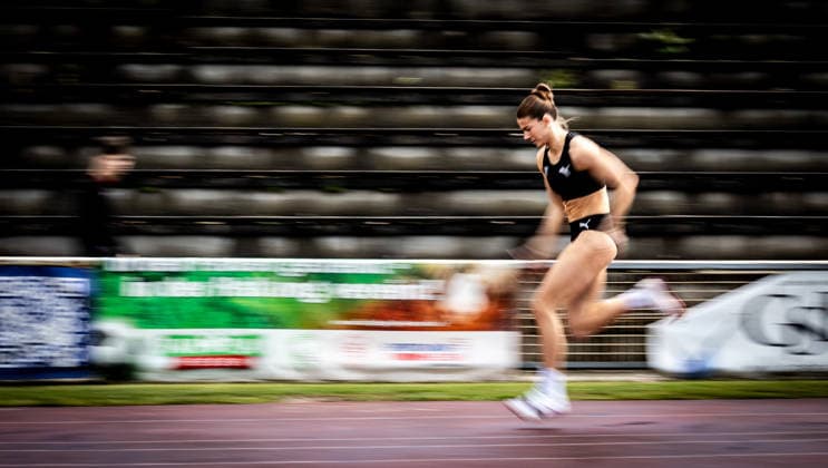 7 Wiesbadener Sprungmeeting WI JUMP Wiesbaden, 14 05 2026 May Brit Vaupel MTG Mannheim in the long jump 7 Wiesbadener Sprungmeeting WI JUMP on 14 05 2026 at the Helmut Schön Sportpark in Wiesbaden Hessen Copyright: xBEAUTIFULxSPORTS R.xSchmittx