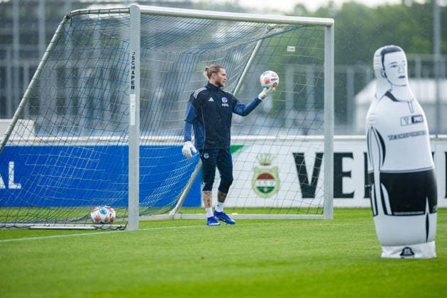14 05 2026, Football, Training of FC Schalke 04 Goalkeeper Loris Karius FC Schalke 04 Gelsenkirchen Training ground FC Schalke 04 NRW Germany xRHR PHOTO YYx Copyright: RHR-FOTOx RHR-FOTO YY