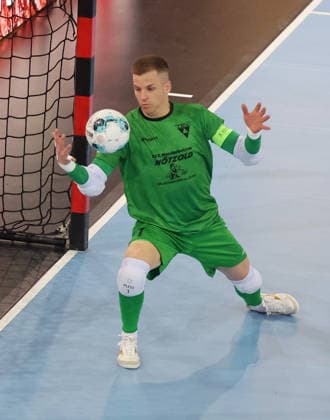 Stuttgart , Futsal Bundesliga Final German Championship Game 2 , TSV Weilimdorf vs HOT 05 Futsal , Philipp Pless Weilimdorf