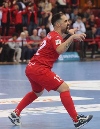 Stuttgart , Futsal Bundesliga Final German Championship Game 2 , TSV Weilimdorf vs HOT 05 Futsal , Kennedy Alves Ribeiro Weilimdorf