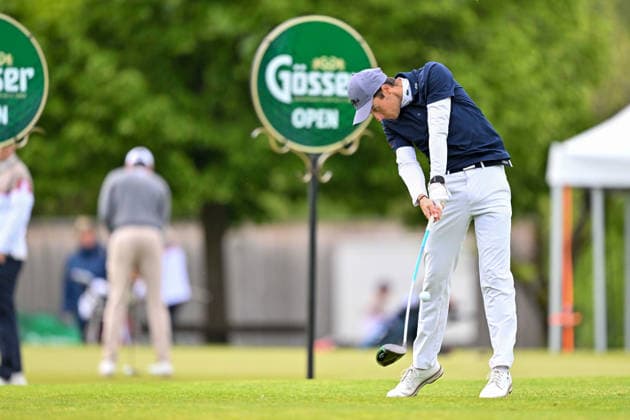 GOLF - Goesser Open 2026 MARIA LANKOWITZ,AUSTRIA,15.MAY.26 - GOLF - Alps Tour, Goesser Open, GC Erzherzog Johann. Image shows Matheo Guitton (FRA).  GEPAxpictures xAvnixRetkoceri