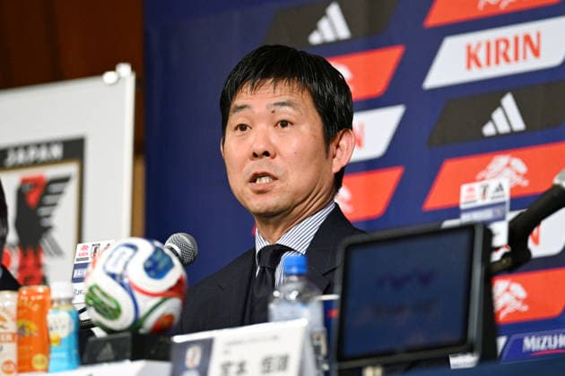 Hajime Moriyasu (JPN), MAY 15, 2026 - Football Soccer : Japan head coach Hajime Moriyasu attends the press conference, PK, Pressekonferenz to announce the squad for the FIFA World Cup, WM, Weltmeisterschaft, Fussball 2026 in Tokyo, Japan. Noxthirdxpartyxsales  aflo_330456115