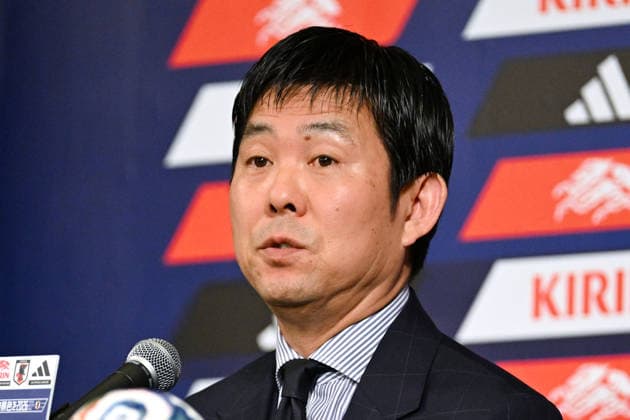 Hajime Moriyasu (JPN), MAY 15, 2026 - Football Soccer : Japan head coach Hajime Moriyasu attends the press conference, PK, Pressekonferenz to announce the squad for the FIFA World Cup, WM, Weltmeisterschaft, Fussball 2026 in Tokyo, Japan. Noxthirdxpartyxsales  aflo_330456118