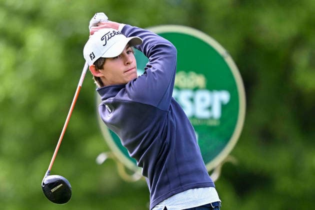 GOLF - Goesser Open 2026 MARIA LANKOWITZ,AUSTRIA,15.MAY.26 - GOLF - Alps Tour, Goesser Open, GC Erzherzog Johann. Image shows Maximilian Auer (AUT).  GEPAxpictures xAvnixRetkoceri