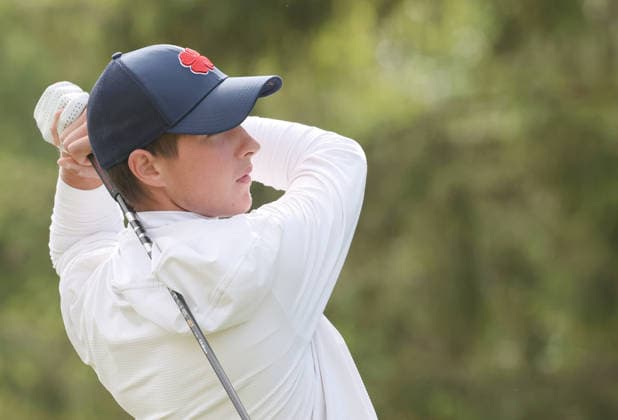 GOLF - Goesser Open 2026 MARIA LANKOWITZ,AUSTRIA,15.MAY.26 - GOLF - Alps Tour, Goesser Open, GC Erzherzog Johann. Image shows Maximilian Burgstaller (AUT).  GEPAxpictures xHansxOberlaender