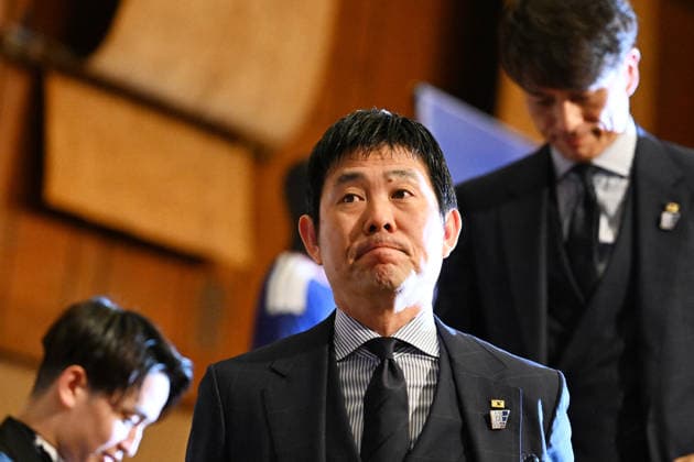 Hajime Moriyasu (JPN), MAY 15, 2026 - Football Soccer : Japan head coach Hajime Moriyasu attends the press conference, PK, Pressekonferenz to announce the squad for the FIFA World Cup, WM, Weltmeisterschaft, Fussball 2026 in Tokyo, Japan. Noxthirdxpartyxsales  aflo_330457650