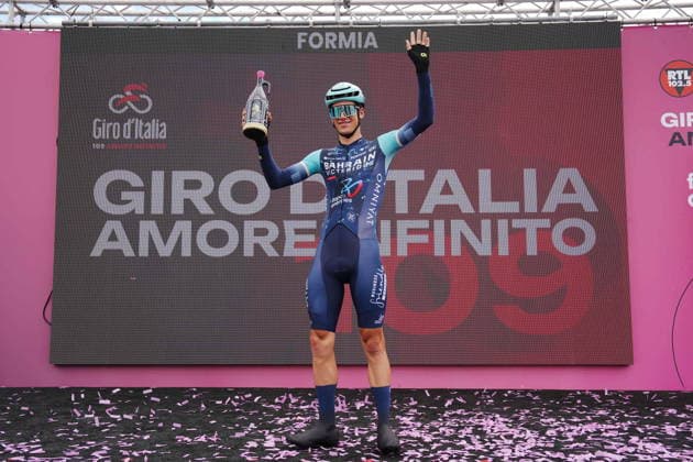 â ALEC SEGAERT (BAHRAIN) 16 premio combattivitÃ ) during Stage 7 of the Giro d™Italia from Formia to Blockhaus, Italy. Friday May 15, 2026.  Copyright: xMassimoxPaolonex xLaPressex