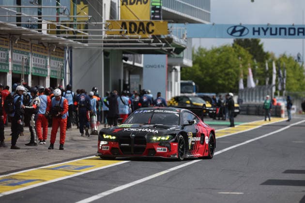 Nürburg, Germany 14 17 May 2026 ADAC Ravenol 24h Race Nürburgring 2026 Friday Qualifying Pitlane Pitlane In the picture 77 Schubert Motorsport BMW M4 GT3 EVO Marco Wittmann GER, Philpp Eng AUT, Charles Weerts BEL, Robin Frijns NED Nürburgring Rheinland Pfalz Copyright: xFotostandx xFabianxWernerx