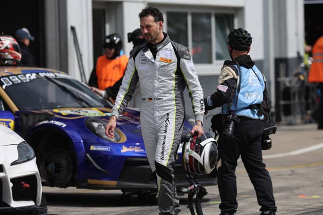Nürburg, Germany 14 17 May 2026 ADAC Ravenol 24h Race Nürburgring 2026 Friday Qualifying Pitlane Portrait Felipe Laser In the picture 34 Walkenhorst Motorsport Aston Martin Vantage AMR GT3 EVO Christian Krognes NOR, Mattia Drudi ITA, Nicki Thiim DEN, Felipe Fernadez Laser GER Nürburgring Rheinland Pfalz Copyright: xFotostandx xFabianxWernerx