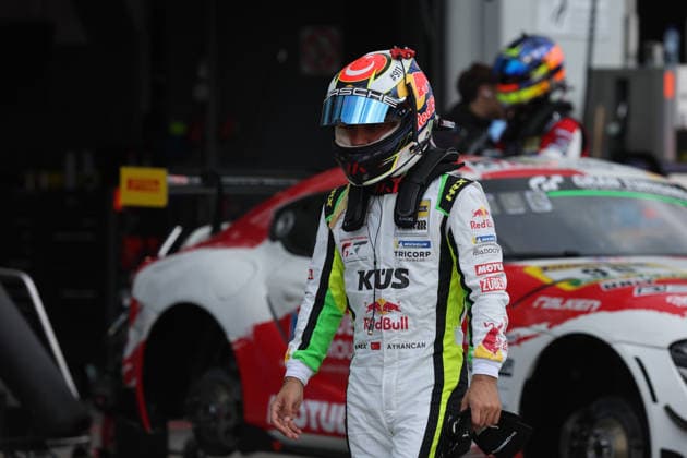 Nürburg, Germany 14 17 May 2026 ADAC Ravenol 24h Race Nürburgring 2026 Friday Qualifying Pitlane Ayhancan Gueven In the picture 911 Manthey Racing GmbH Porsche 911 GT3 R 992 Evo26 Kevin Estre FRA, Ayhancan Güven TUR, Thomas Preining AUT, Matt Campbell AUS Nürburgring Rheinland Pfalz Copyright: xFotostandx xFabianxWernerx