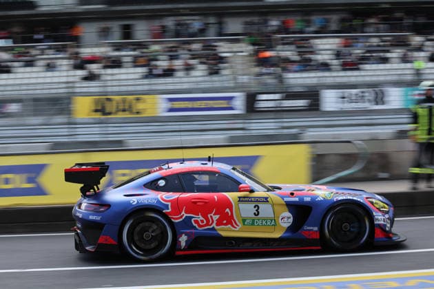 Nürburg, Germany 14 17 May 2026 ADAC Ravenol 24h Race Nürburgring 2026 Friday Qualifying Pitlane Pitlane In the picture 3 Winward Racing Mercedes AMG GT3 Max Verstappen NED, Lucas Auer AUT, Jules Gounon AND, Daniel Juncadella ESP Nürburgring Rheinland Pfalz Copyright: xFotostandx xFabianxWernerx