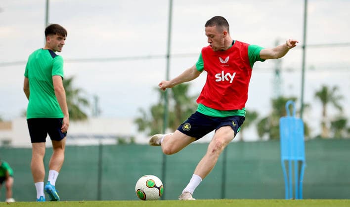 Republic of Ireland Squad Training, La Finca Resort, Alicante, Spain 15 5 2026 Jack Moylan Jack Moylan 15 5 2026  Copyright: x INPHO RyanxByrnex RB1_9751