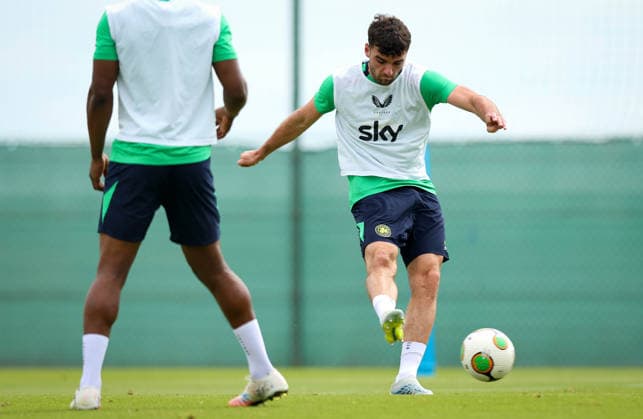 Republic of Ireland Squad Training, La Finca Resort, Alicante, Spain 15 5 2026 Tom Cannon Tom Cannon 15 5 2026  Copyright: x INPHO RyanxByrnex RB2_5293