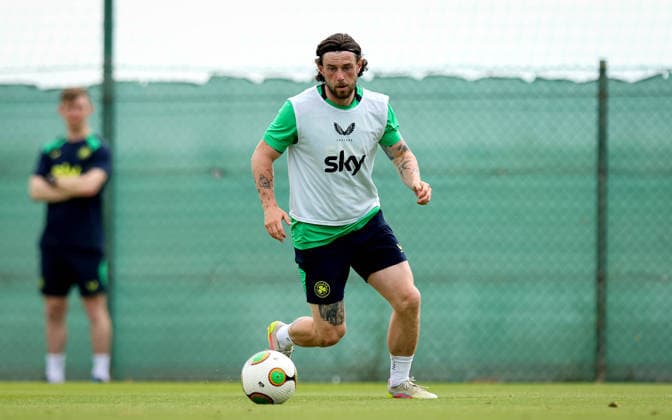 Republic of Ireland Squad Training, La Finca Resort, Alicante, Spain 15 5 2026 Will Ferry Will Ferry 15 5 2026  Copyright: x INPHO RyanxByrnex RB2_5407