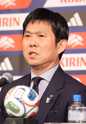 May 15, 2026, Tokyo, Japan - Japan s football national team, Nationalteam head coach Hajime Moriyasu announces his 26-member World Cup squad at a press conference, PK, Pressekonferenz in Tokyo on Friday, May 15, 2026. FIFA World Cup, WM, Weltmeisterschaft, Fussball 2026 will be held from June 11 through July 19 in Canada, Mexico and the United States. (photo by Yoshio Tsunoda AFLO) Noxthirdxpartyxsales aflo_330475173