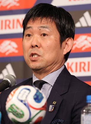 May 15, 2026, Tokyo, Japan - Japan s football national team, Nationalteam head coach Hajime Moriyasu announces his 26-member World Cup squad at a press conference, PK, Pressekonferenz in Tokyo on Friday, May 15, 2026. FIFA World Cup, WM, Weltmeisterschaft, Fussball 2026 will be held from June 11 through July 19 in Canada, Mexico and the United States. (photo by Yoshio Tsunoda AFLO) Noxthirdxpartyxsales aflo_330475193