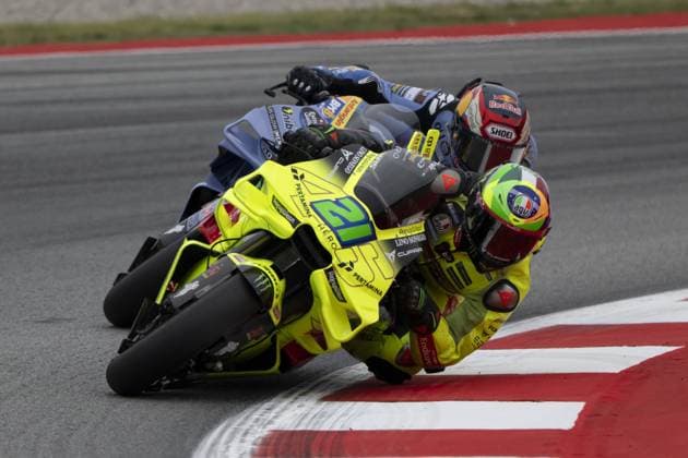 RECORD DATE NOT STATED MotoGP, 6th round of the World Championship, WM, Weltmeisterschaft in Catalonia Barcelona Barcelona (Spain), 15 05 2026 - Franco Morbidelli (21), rider for the Pertamina Enduro VR46 Racing Team, during Free Practice 1, of the 6th stage, of the MotoGP World Championship, Catalan Grand Prix, Barcelona Spain; Catalonia Spain Copyright: xJoaquimxGalantex