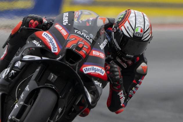 RECORD DATE NOT STATED MotoGP, 6th round of the World Championship, WM, Weltmeisterschaft in Catalonia Barcelona Barcelona (Spain), 15 05 2026 - Marco Bezzecchi (72), Aprilia Racing rider, during free practice 1, of the 6th round of the MotoGP World Championship, Grand Prix of Catalunya, Barcelona Spain; Catalonia Spain Copyright: xJoaquimxGalantex