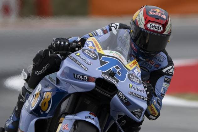 RECORD DATE NOT STATED MotoGP, 6th round of the World Championship, WM, Weltmeisterschaft in Catalonia Barcelona Barcelona (Spain), 15 05 2026 - Alex Marquez (73), BK8 Gresini Racing MotoGP rider, during free practice 1, of the 6th stage, of the MotoGP world championship, Catalan Grand Prix, Barcelona Spain; Catalonia Spain Copyright: xJoaquimxGalantex