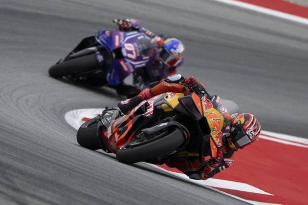 RECORD DATE NOT STATED MotoGP, 6th round of the World Championship, WM, Weltmeisterschaft in Catalonia Barcelona Barcelona (Spain), 15 05 2026 - Maverick Vinales (12), Red Bull KTM Tech3 rider, during Free Practice 1, Round 6, MotoGP World Championship, Grand Prix Catalunya, Barcelona Spain; Catalonia Spain Copyright: xJoaquimxGalantex