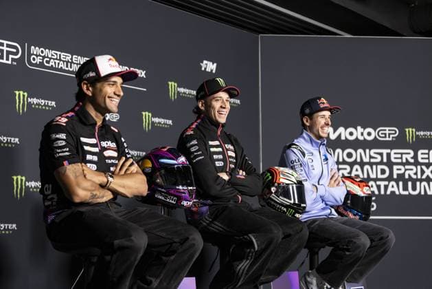 Motorsport, MotoGP, GP Catalonia in Barcelona, Press conference