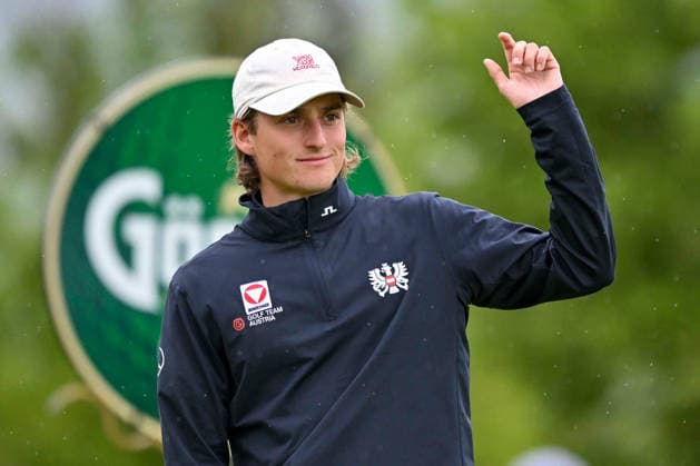 GOLF - Goesser Open 2026 MARIA LANKOWITZ,AUSTRIA,15.MAY.26 - GOLF - Alps Tour, Goesser Open, GC Erzherzog Johann. Image shows Jakob Lotschak (AUT).  GEPAxpictures xAvnixRetkoceri