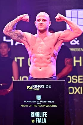 Ringside Series 2026 - Night of the Heavyweights Patrik Fiala on the occasion of a press conference for the combat sports event Ringside Series 2026 - Night of the Heavyweights on 14 05 2026 at Palazzo Mannheim