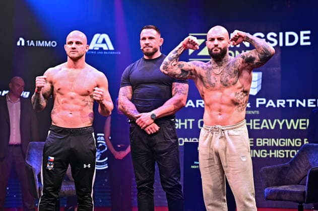 Boxing, Ringside Series in Mannheim, weigh-in date
