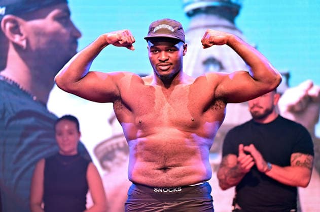 Ringside Series 2026 - Night of the Heavyweights Nelvie Tiafack on the occasion of a press conference for the combat sports event Ringside Series 2026 - Night of the Heavyweights on 14 05 2026 at Palazzo Mannheim