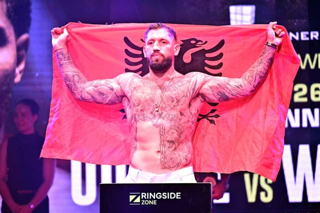 Ringside Series 2026 - Night of the Heavyweights Senad Gashi on the occasion of a press conference for the martial arts event Ringside Series 2026 - Night of the Heavyweights on 14 05 2026 at Palazzo Mannheim