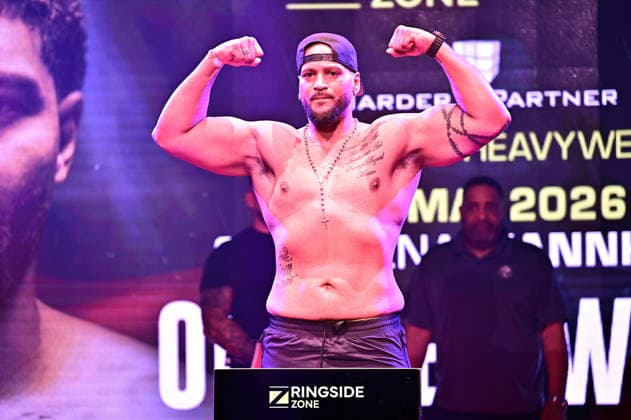 Ringside Series 2026 - Night of the Heavyweights Nick Webb on the occasion of a press conference for the combat sports event Ringside Series 2026 - Night of the Heavyweights on 14 05 2026 at Palazzo Mannheim