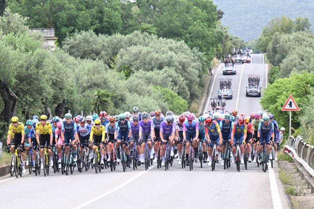 15-05-2026 Giro D italia; Tappa 07 Formia - Blockhaus; 