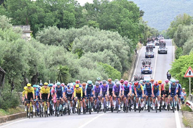 15-05-2026 Giro D italia; Tappa 07 Formia - Blockhaus; 