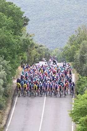 15-05-2026 Giro D italia; Tappa 07 Formia - Blockhaus; 