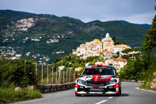 AUTO - RALLYE D™ANTIBES - COTE D™AZUR 2026 11 MELLA Stefano, PEZZOLI Francescho, Skoda Fabia RS Rally2, action during the Rallye d™Antibes 2026 - CÃ te d™Azur, 3rd round of the Championnat de France des Rallyes 2026, from May 16 to 17, 2026 in Antibes, France - AntibesFrance  Copyright: xBastienxRouxx